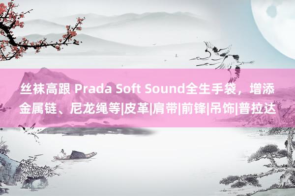 丝袜高跟 Prada Soft Sound全生手袋，增添金属链、尼龙绳等|皮革|肩带|前锋|吊饰|普拉达